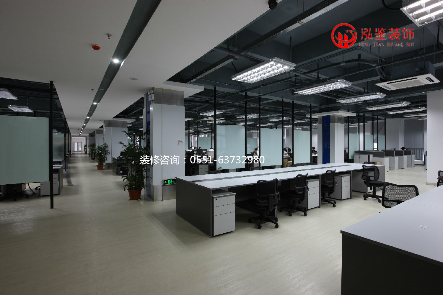 安徽(合肥)網(wǎng)絡公司辦公室辦公區(qū)裝修實景