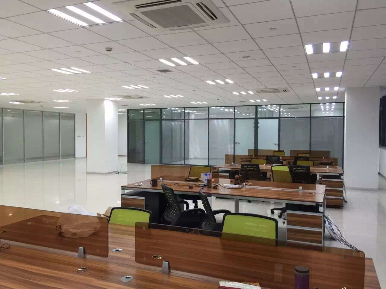 辦公室前臺設計效果圖